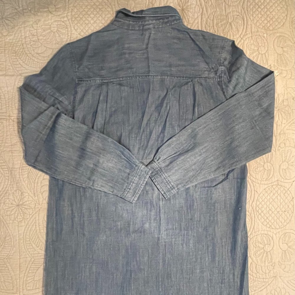 Lightweight Denim Shirt Dress